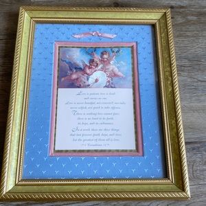 Angel Wall Art Decor Coquette Aesthetic Vintage Antique Shabby Chic Style